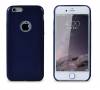 Apple iPhone 6 Plus/ iPhone 6s Plus - Remax Super Leather Θήκη Σιλικόνης Μπλε RM2-053-BLU